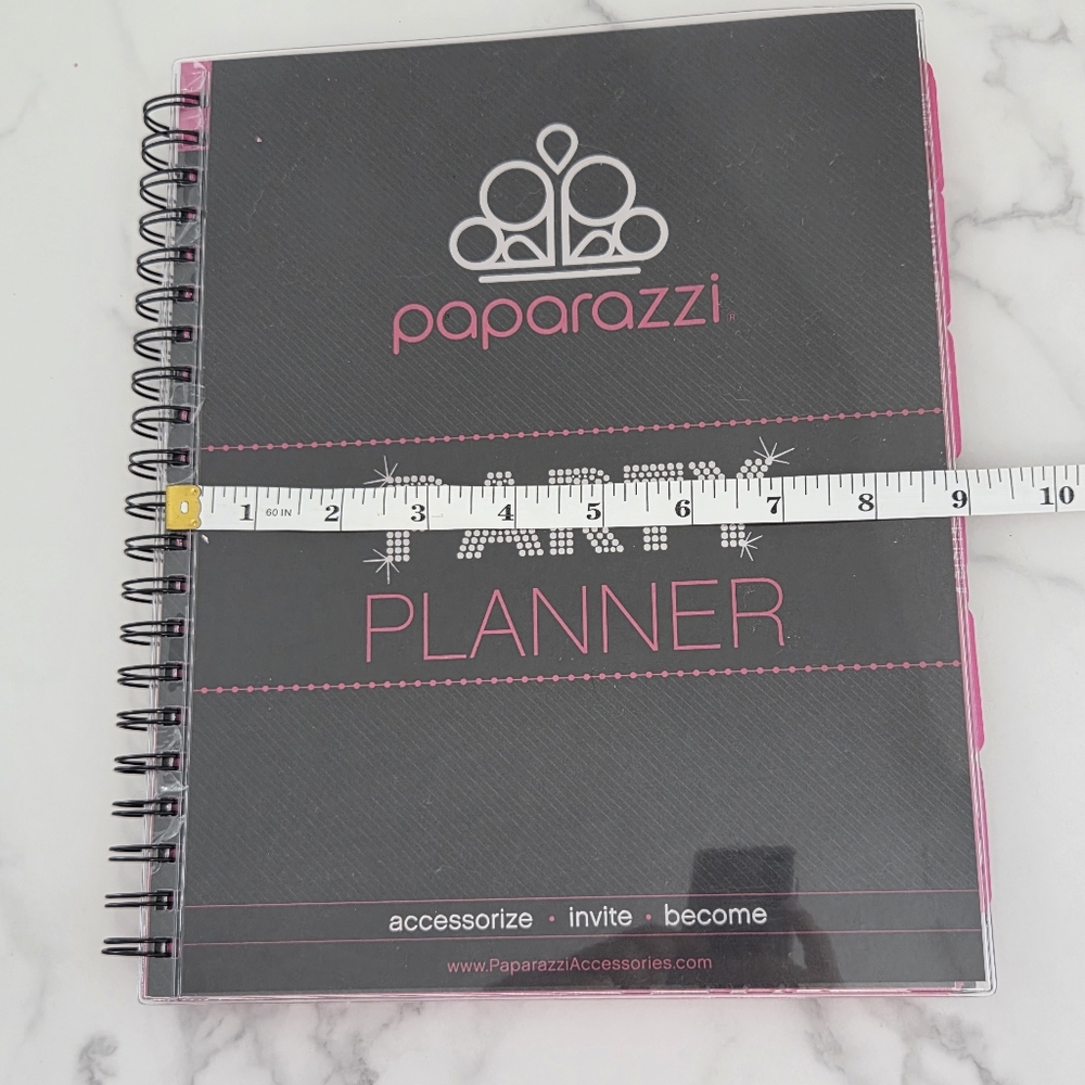 Paparazzi Consultant Organizer Black and Pink Party Planner Spiral Bound - Picture 15 of 15